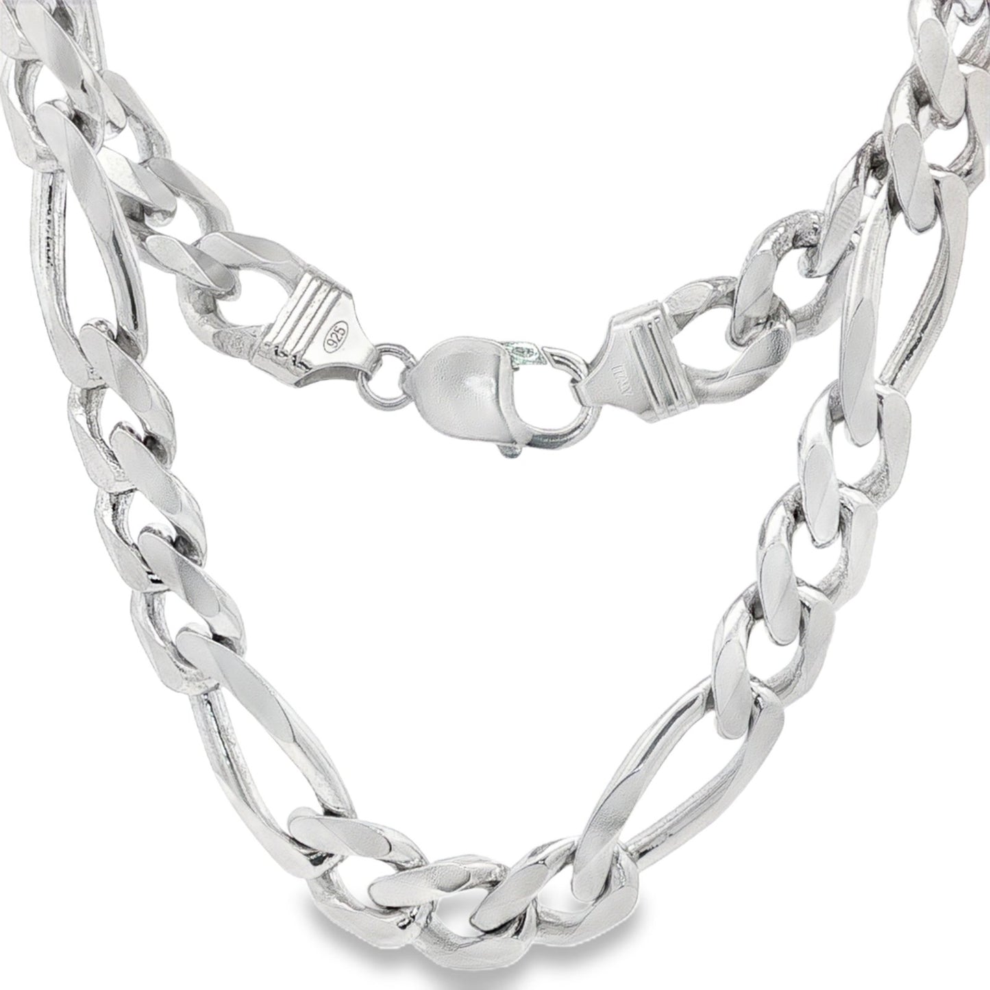 Jai's Sterling Silver Thick Figaro Chain