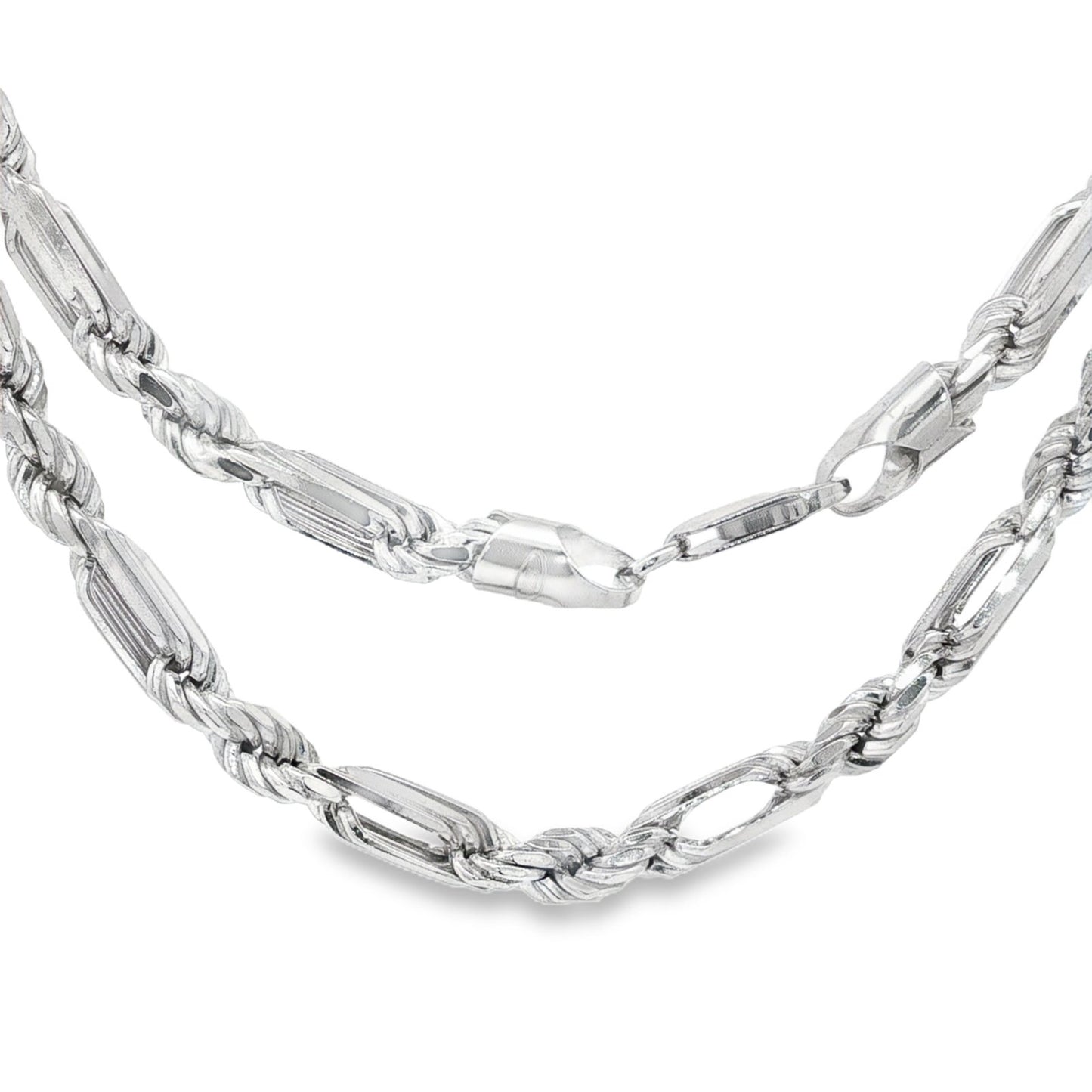 Jai's Sterling Silver Thick Rope Chain