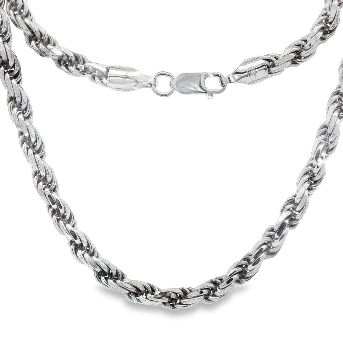 Jai's Sterling Silver Thick Rope Chain