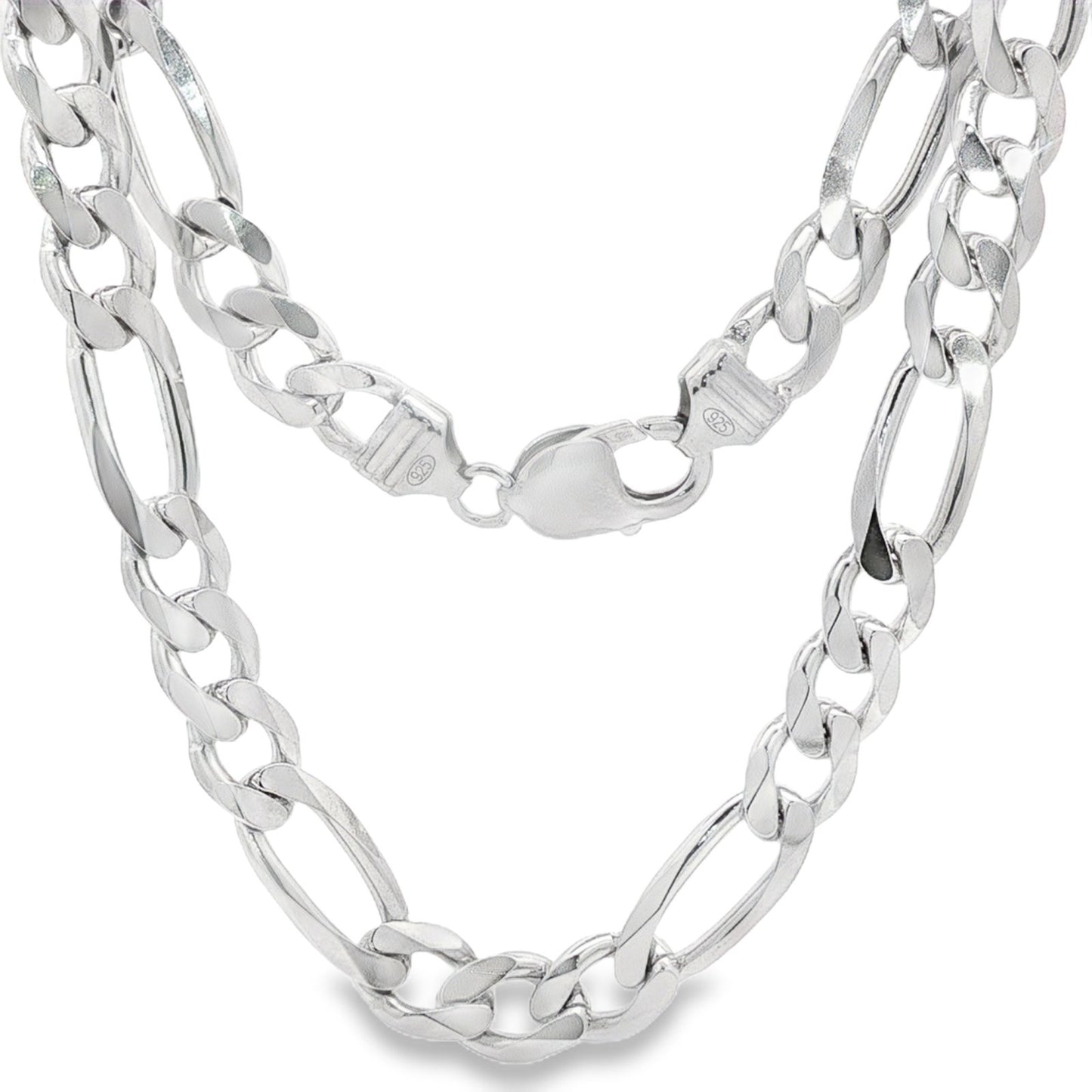 Jai's Sterling Silver Thick Figaro Chain