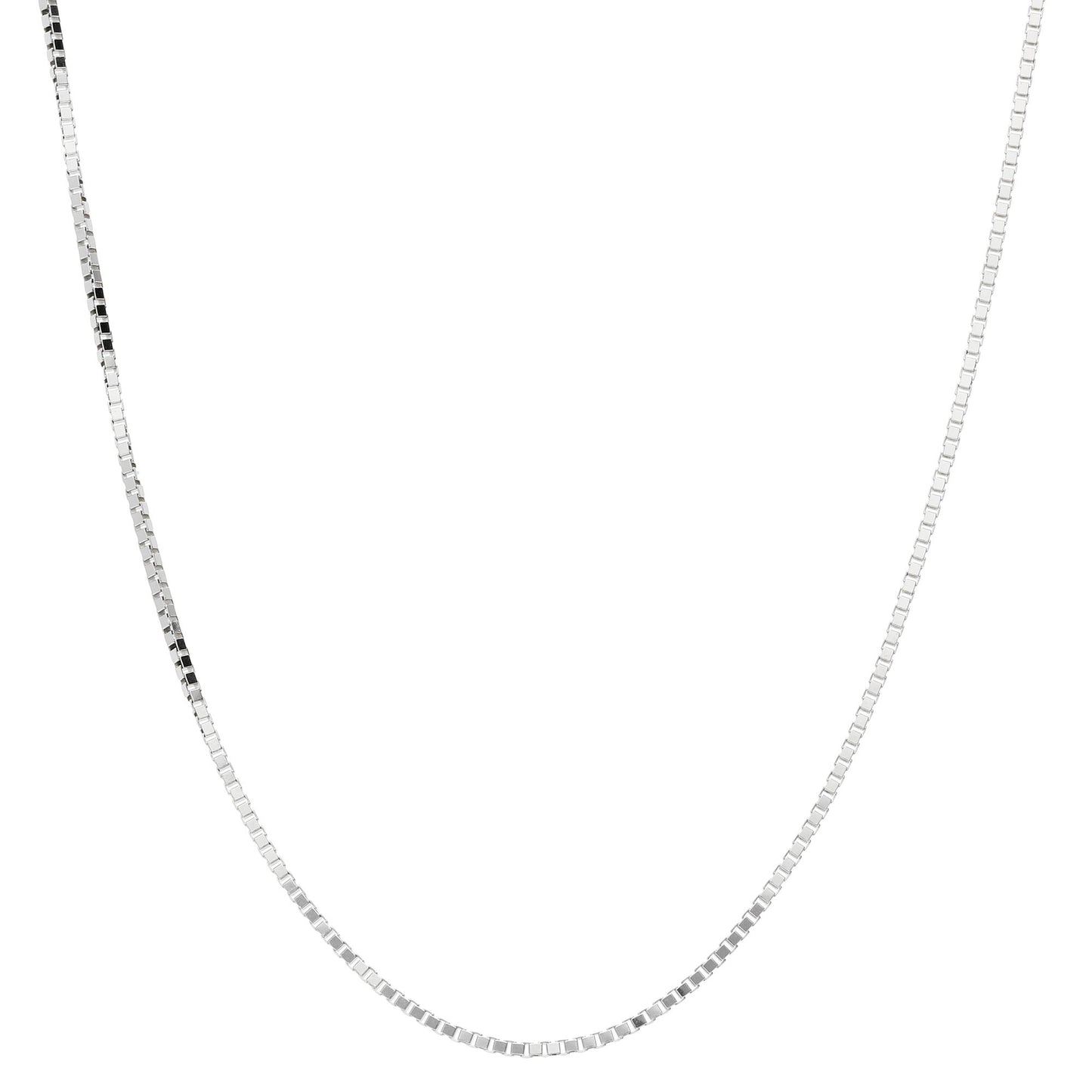 Jai's 14K White Gold Fine Box Chain