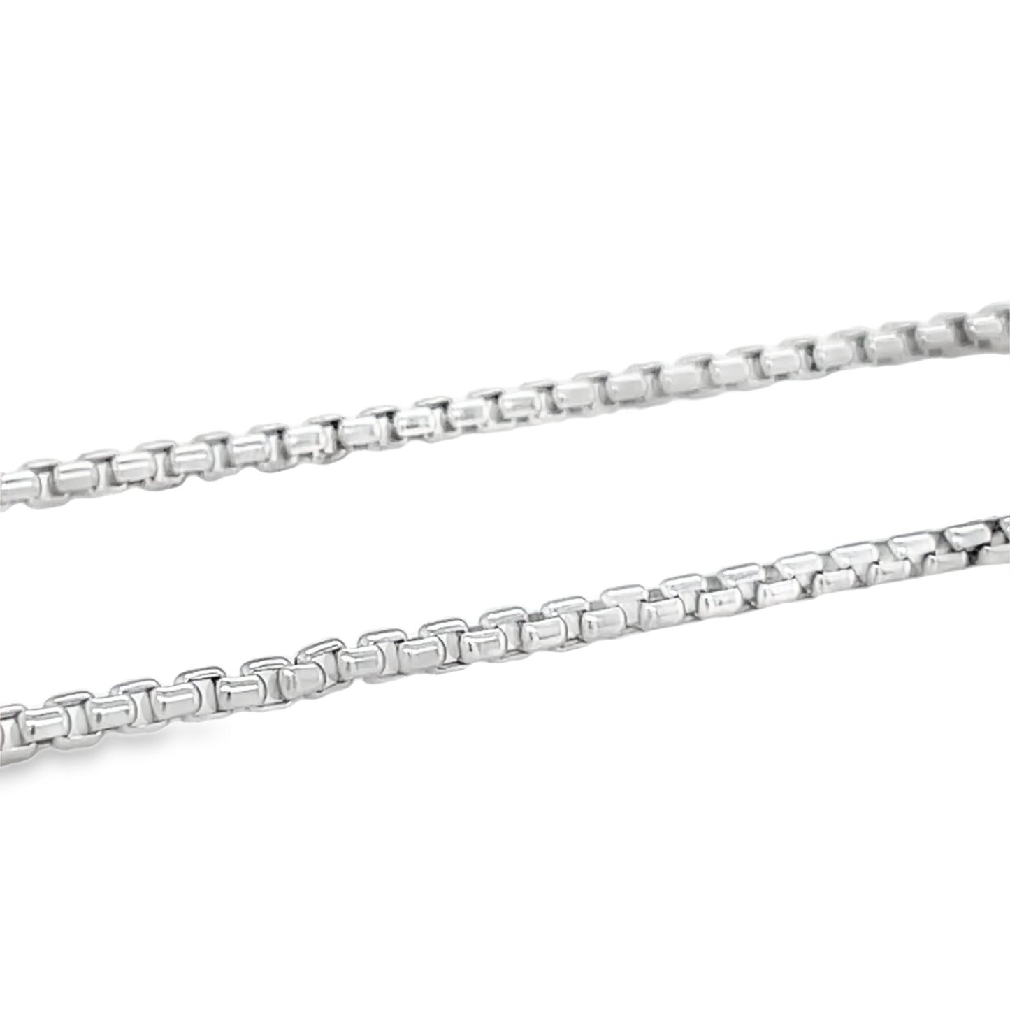 Jai's 14K White Gold Box Chain