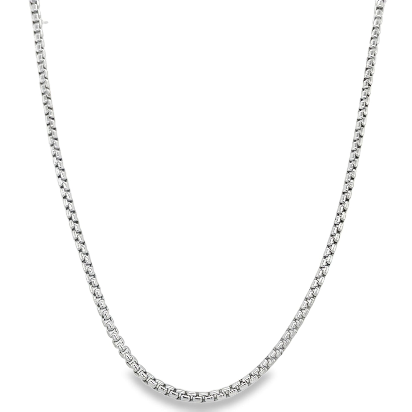 Jai's 14K White Gold Box Chain - 16"