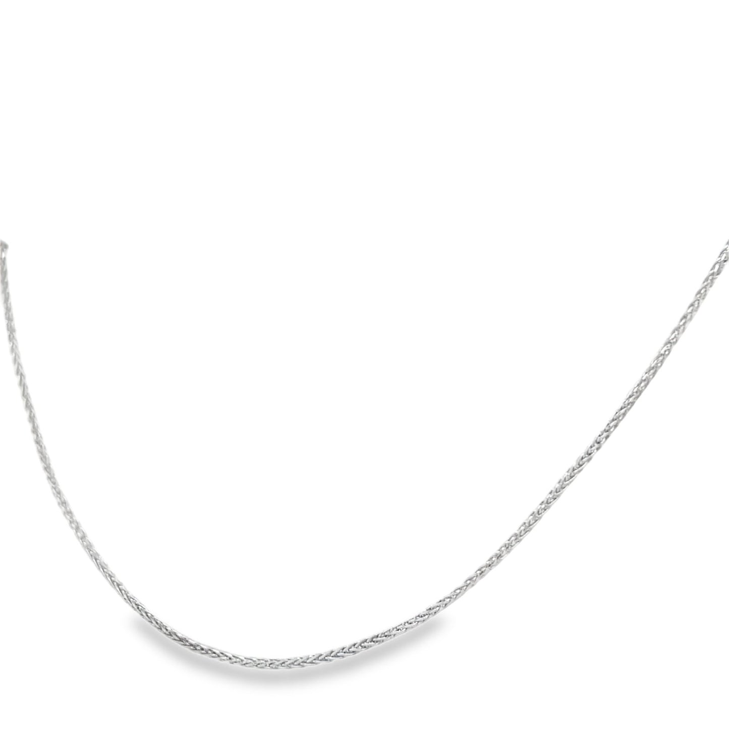 Jai's 14K White Gold Fine Wheat Chain - 20"