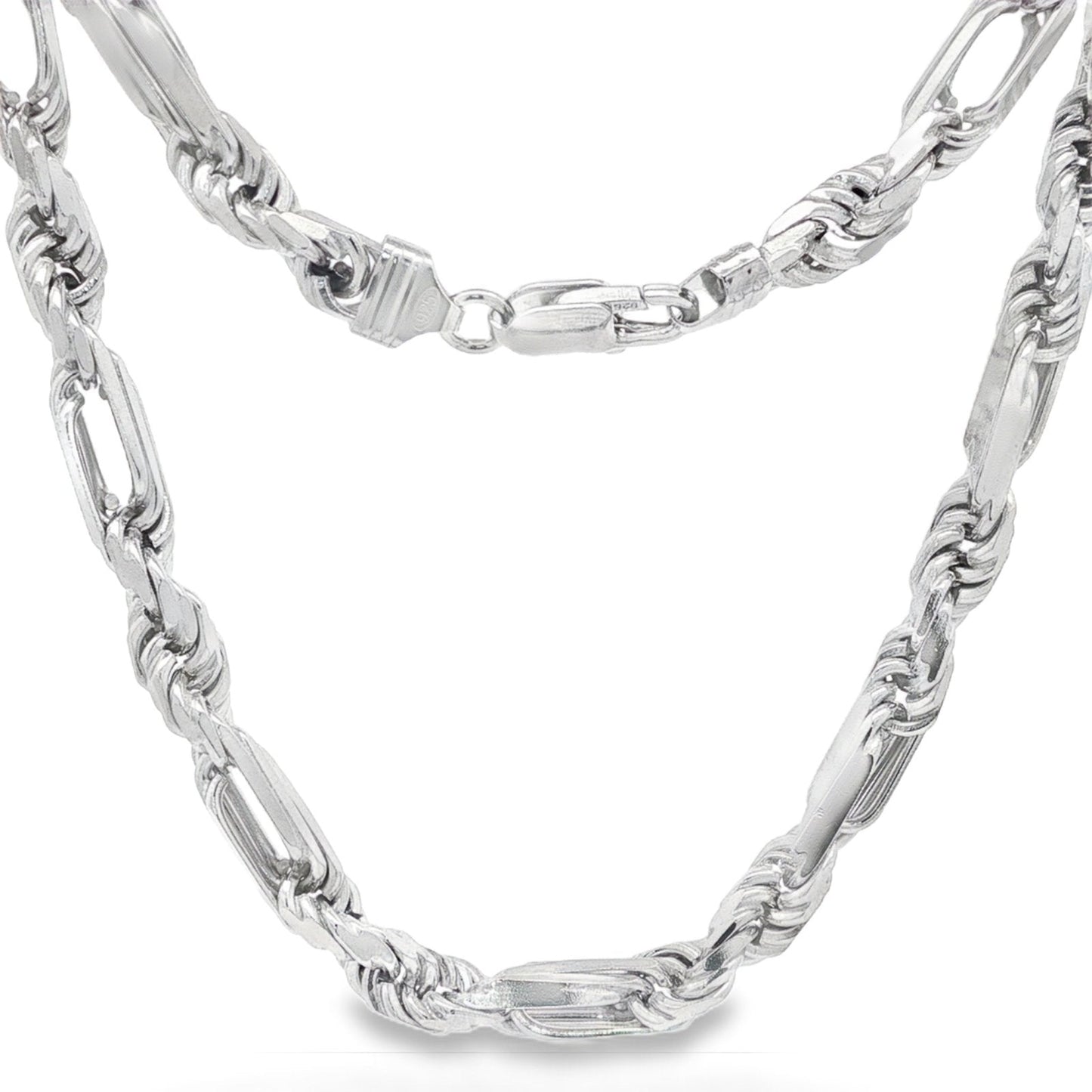 Jai's Sterling Silver Thick Rope Chain