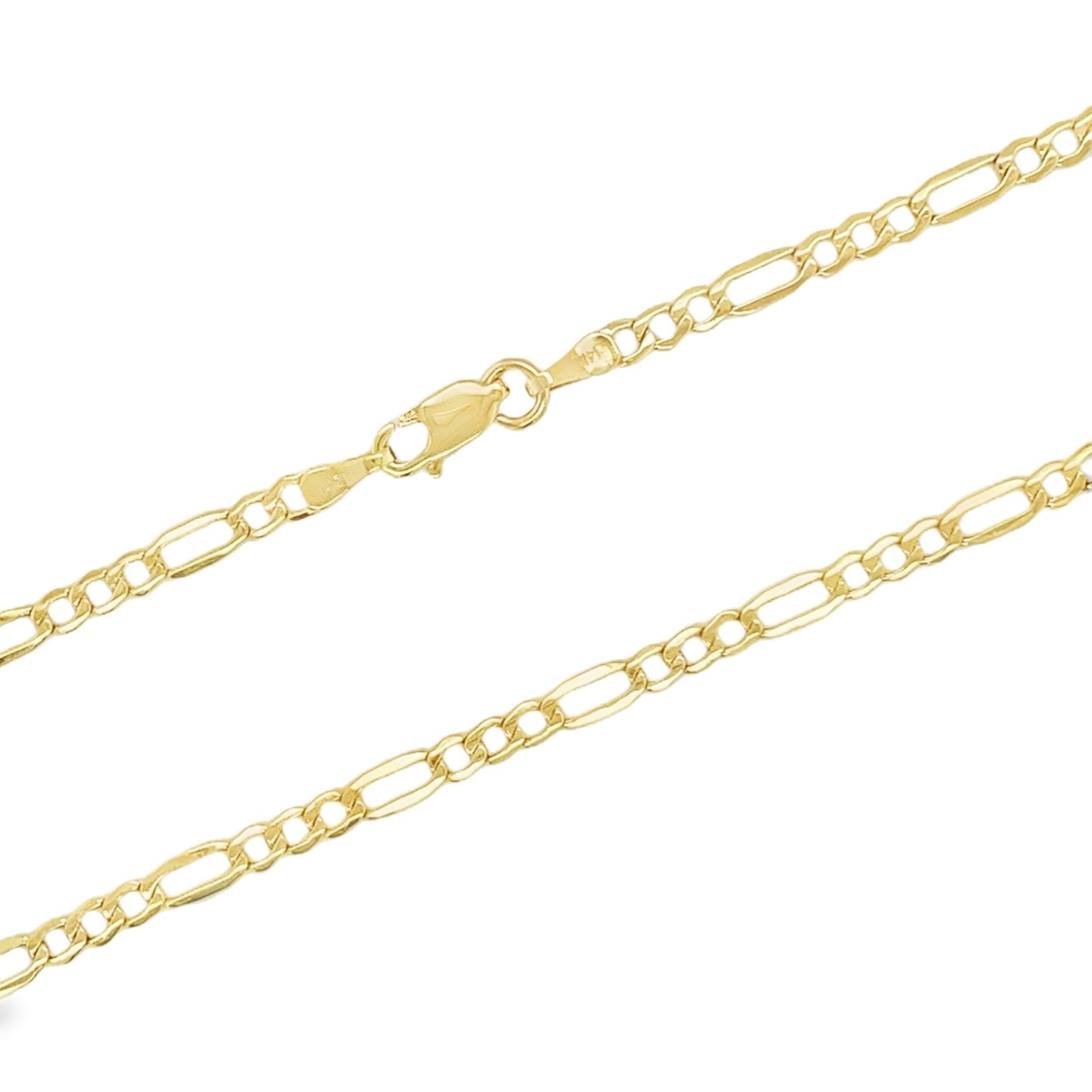 Jai's 14K Yellow Gold Figaro Chain