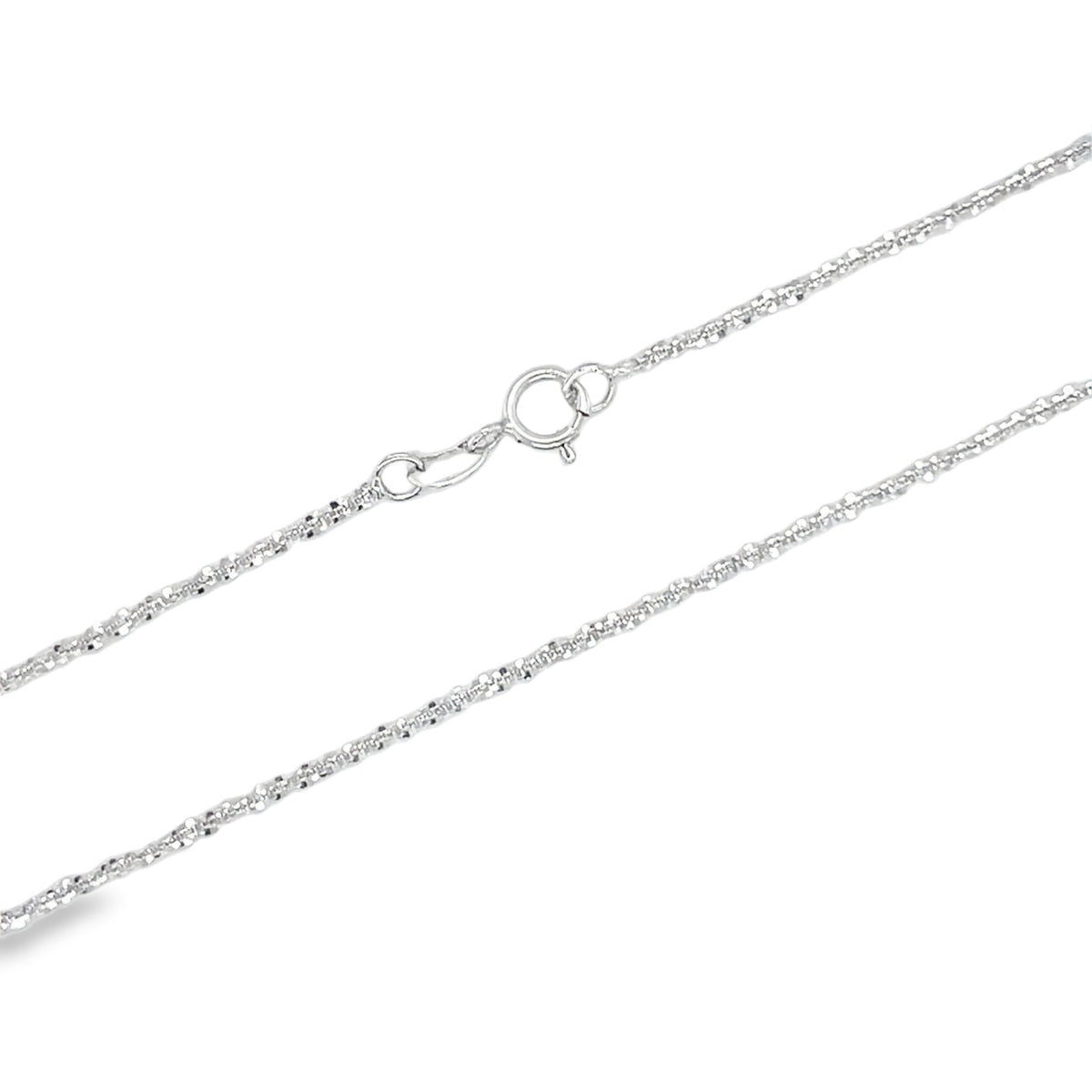 Jai's 14K White Gold Sparkle Chain