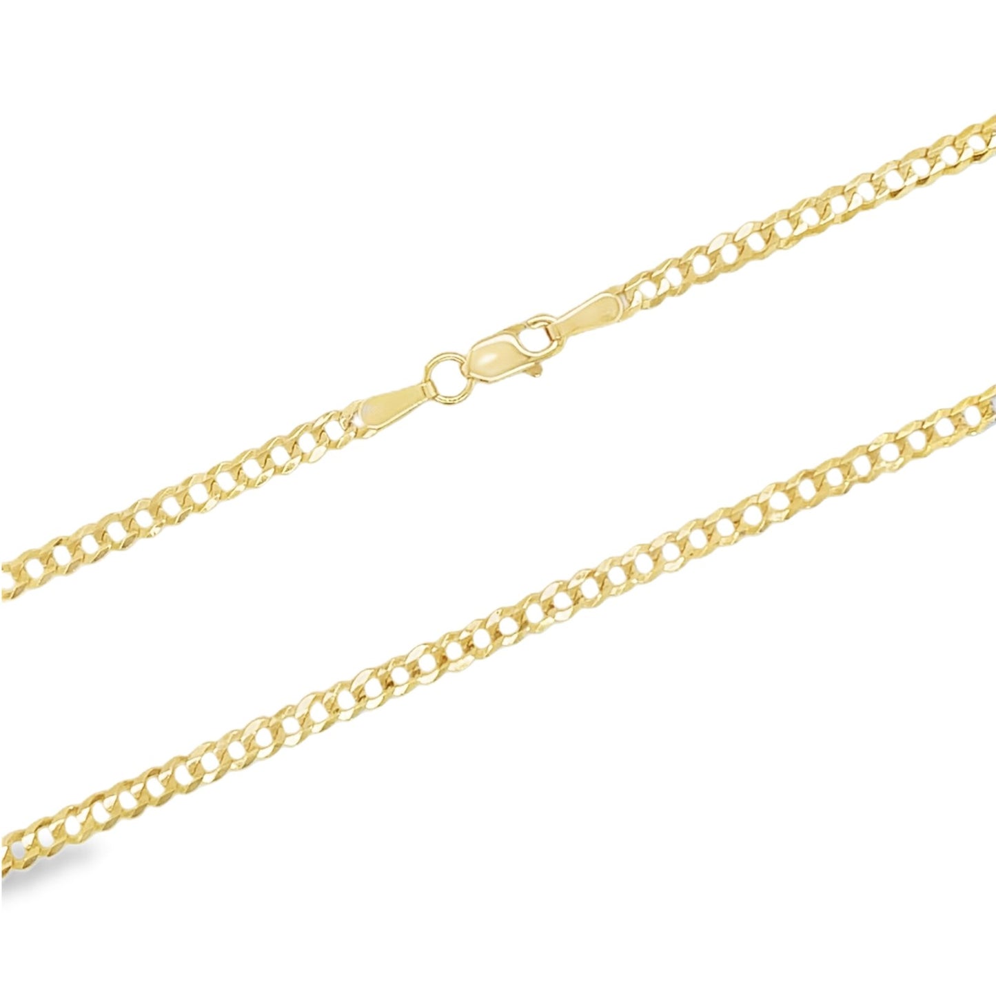 Jai's 14K Yellow Gold Flat Fine Curb Chain
