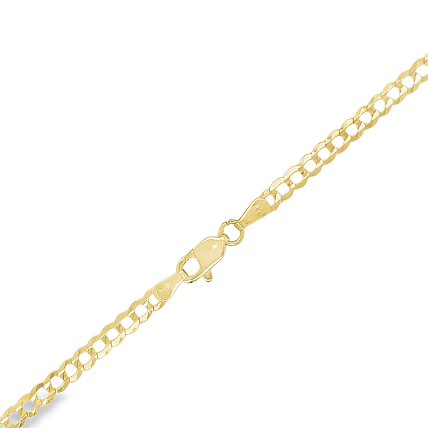 Jai's 14K Yellow Gold Italian Curb Chain