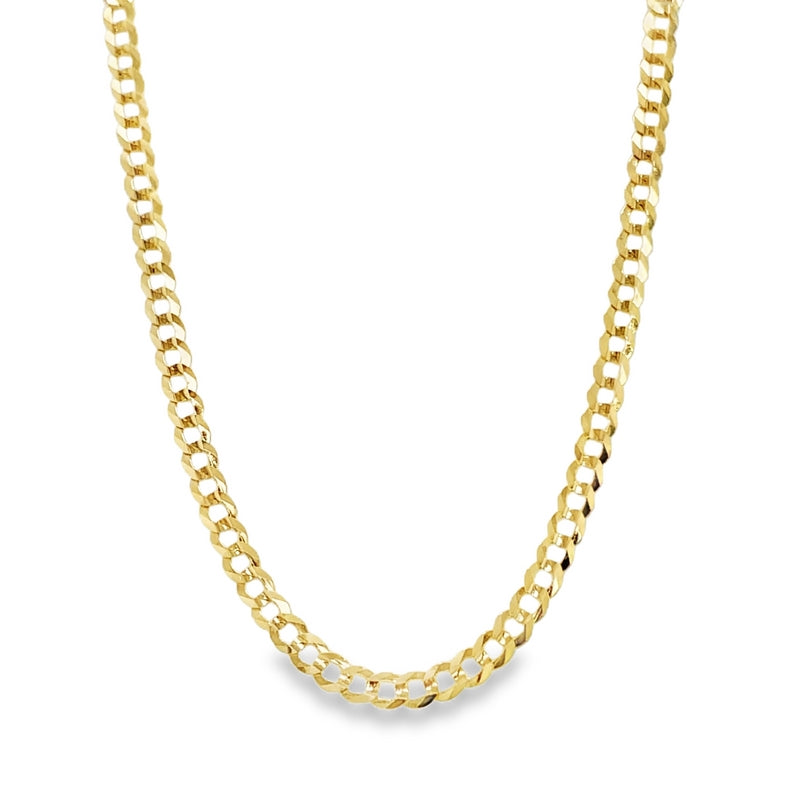 Jai's 14K Yellow Gold Flat Curb Chain