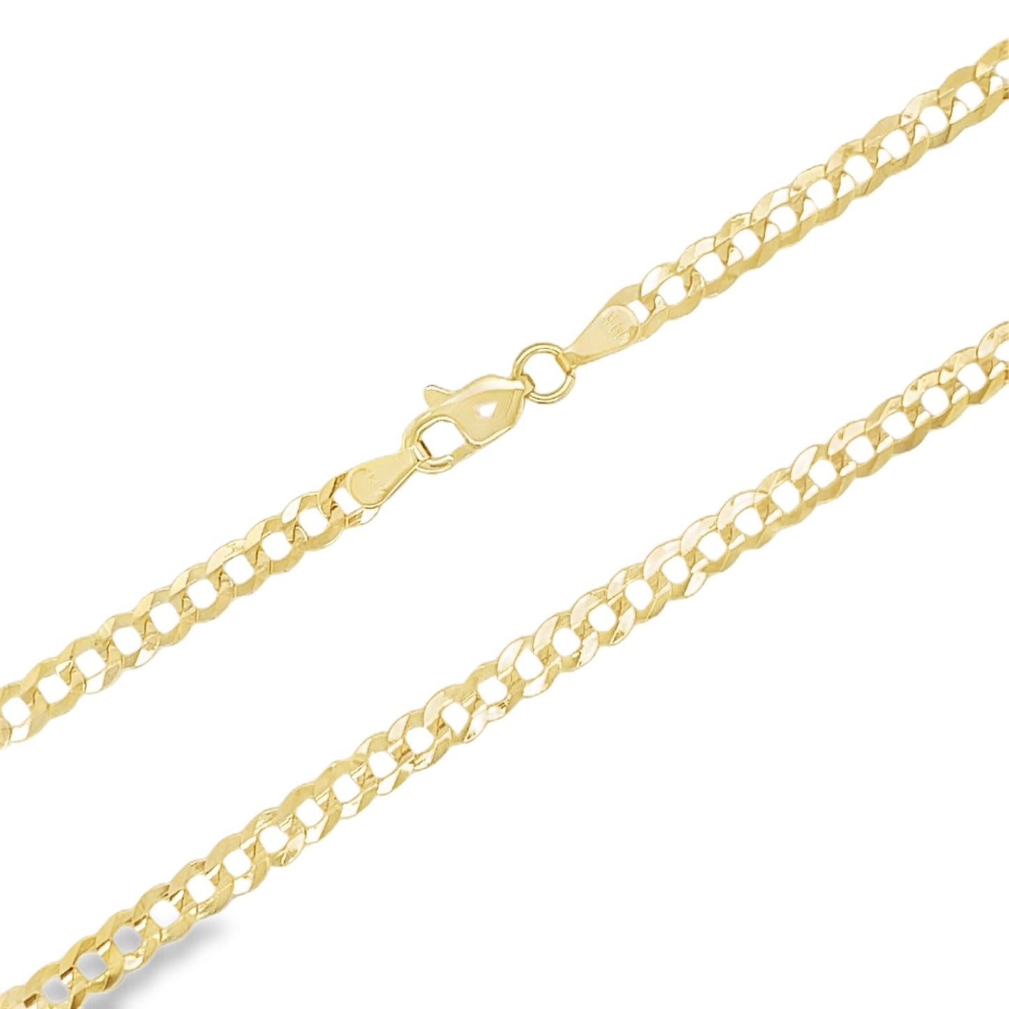 Jai's 14K Yellow Gold Flat Curb Chain