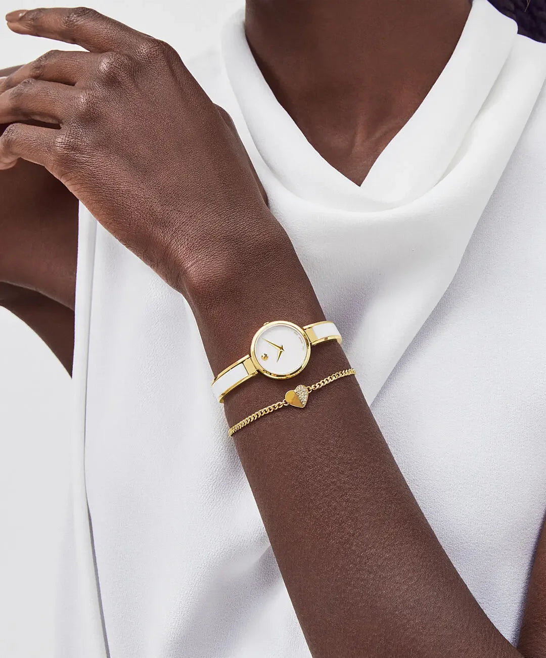 Movado's Moda with White Museum Dial