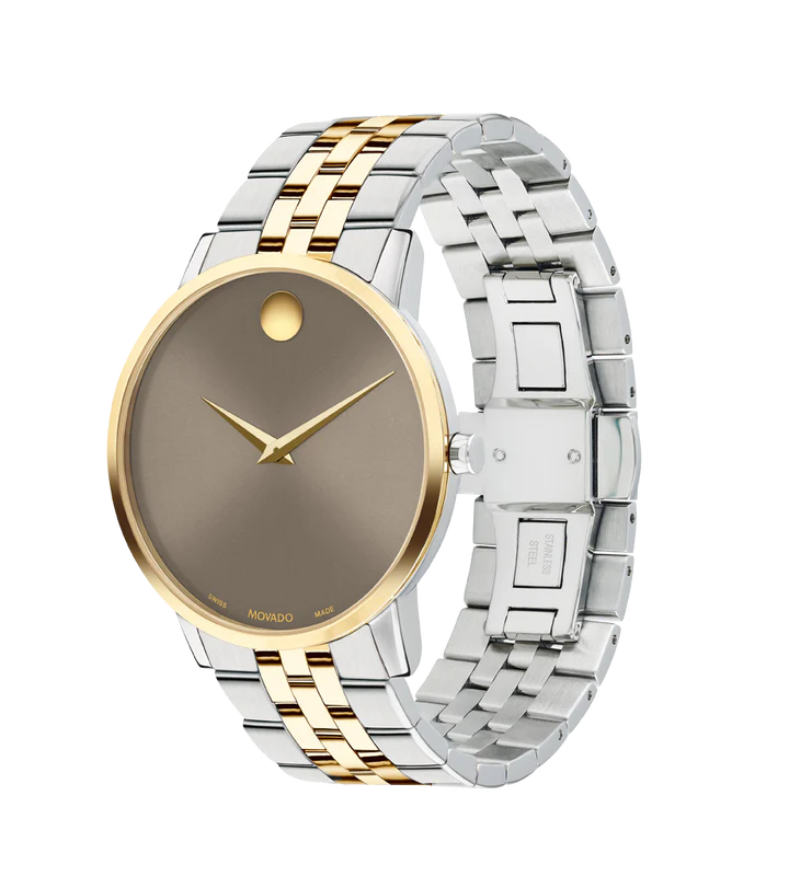 Movado's Museum Classic with Taupe Museum Dial