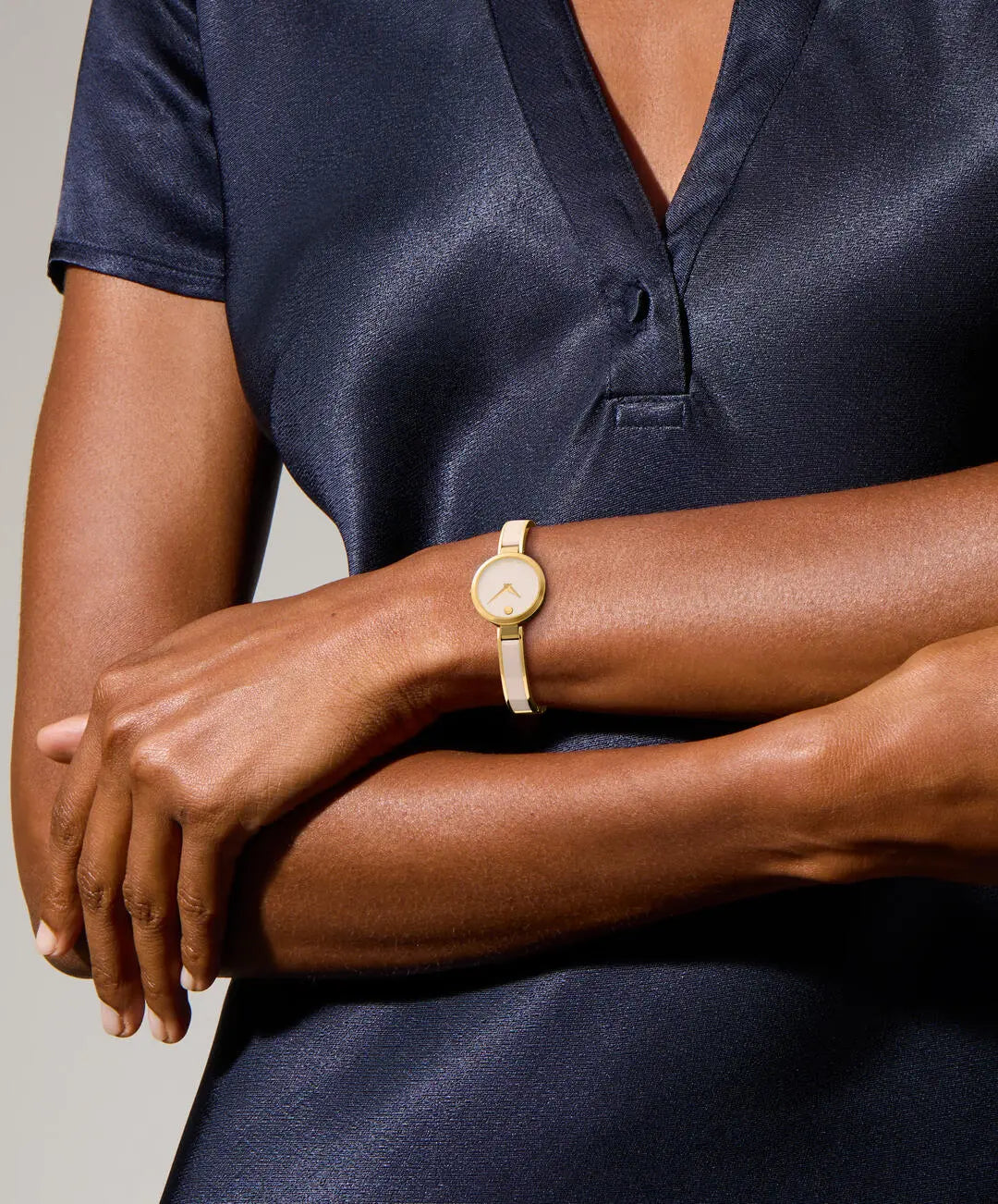 Movado's Moda with Taupe Dial