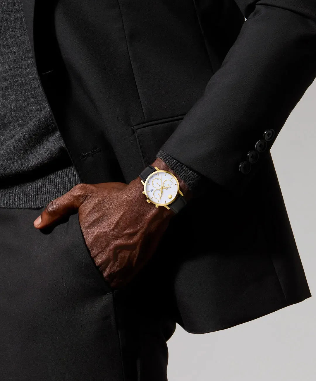 Movado's Museum Classic with White Chronograph Dial