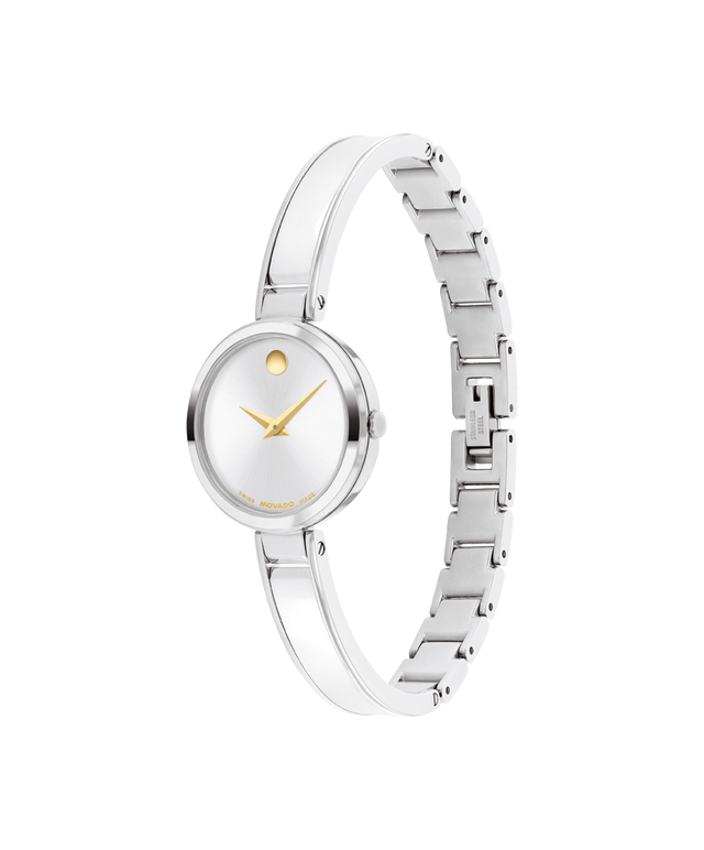 Movado's Moda with Silver-white Museum Dial