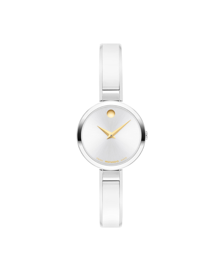 Movado's Moda with Silver-white Museum Dial