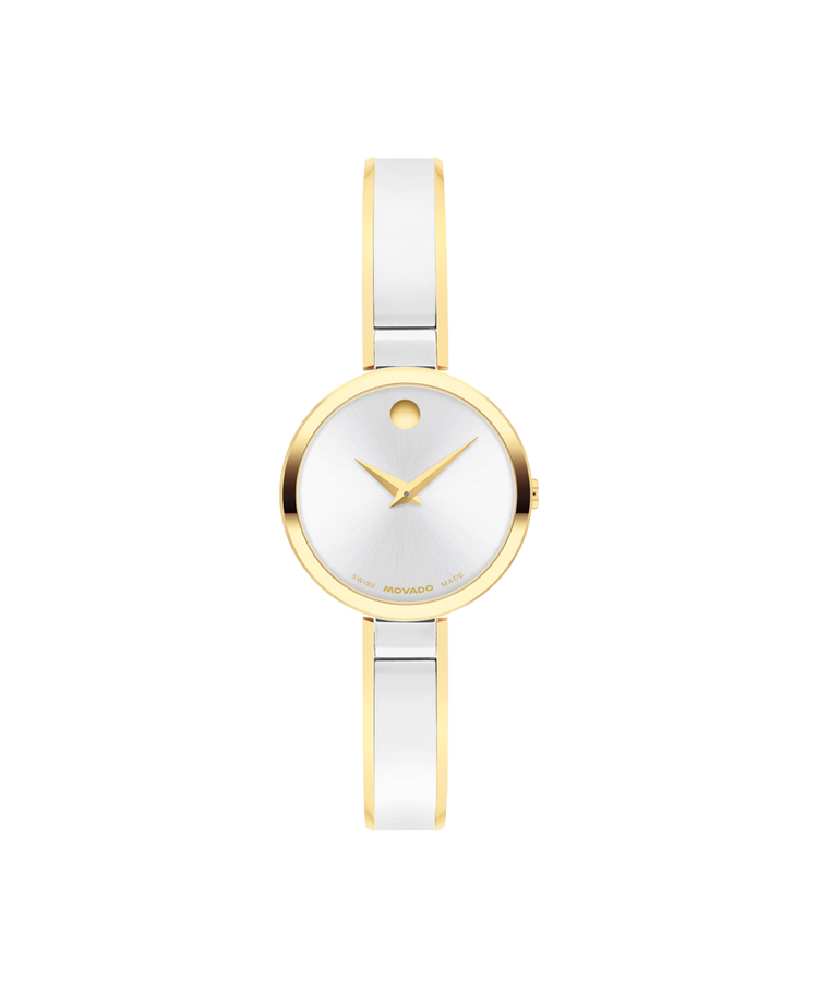Movado's Moda with Silver-white Museum Dial