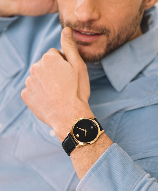 Movado's Museum Classic Automatic with Black Museum Dial