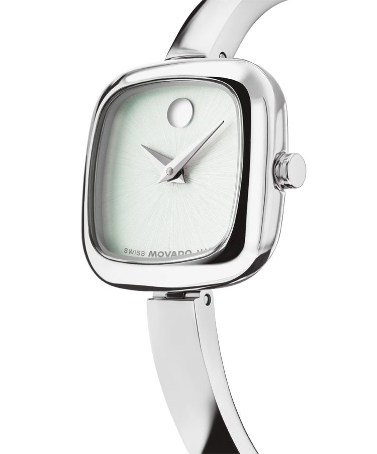 Movado's Museum Bangle with Sage Museum Dial
