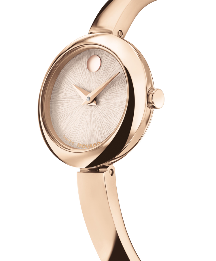 Movado's Museum Bangle with Grey Museum Dial
