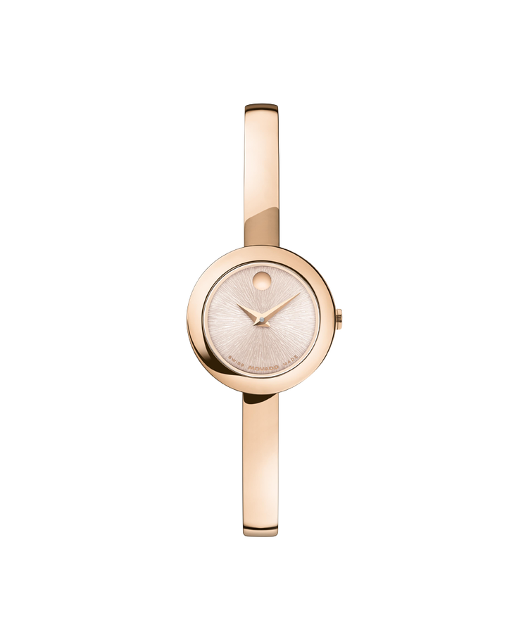 Movado's Museum Bangle with Grey Museum Dial