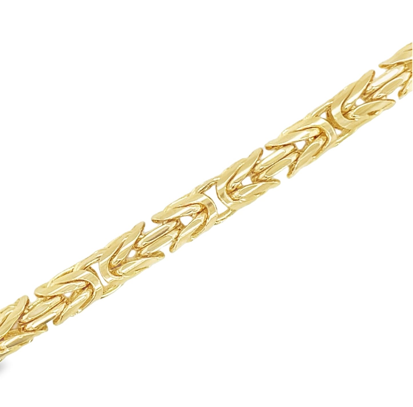 Jai's 14K Yellow Gold Byzantine Chain Bracelet