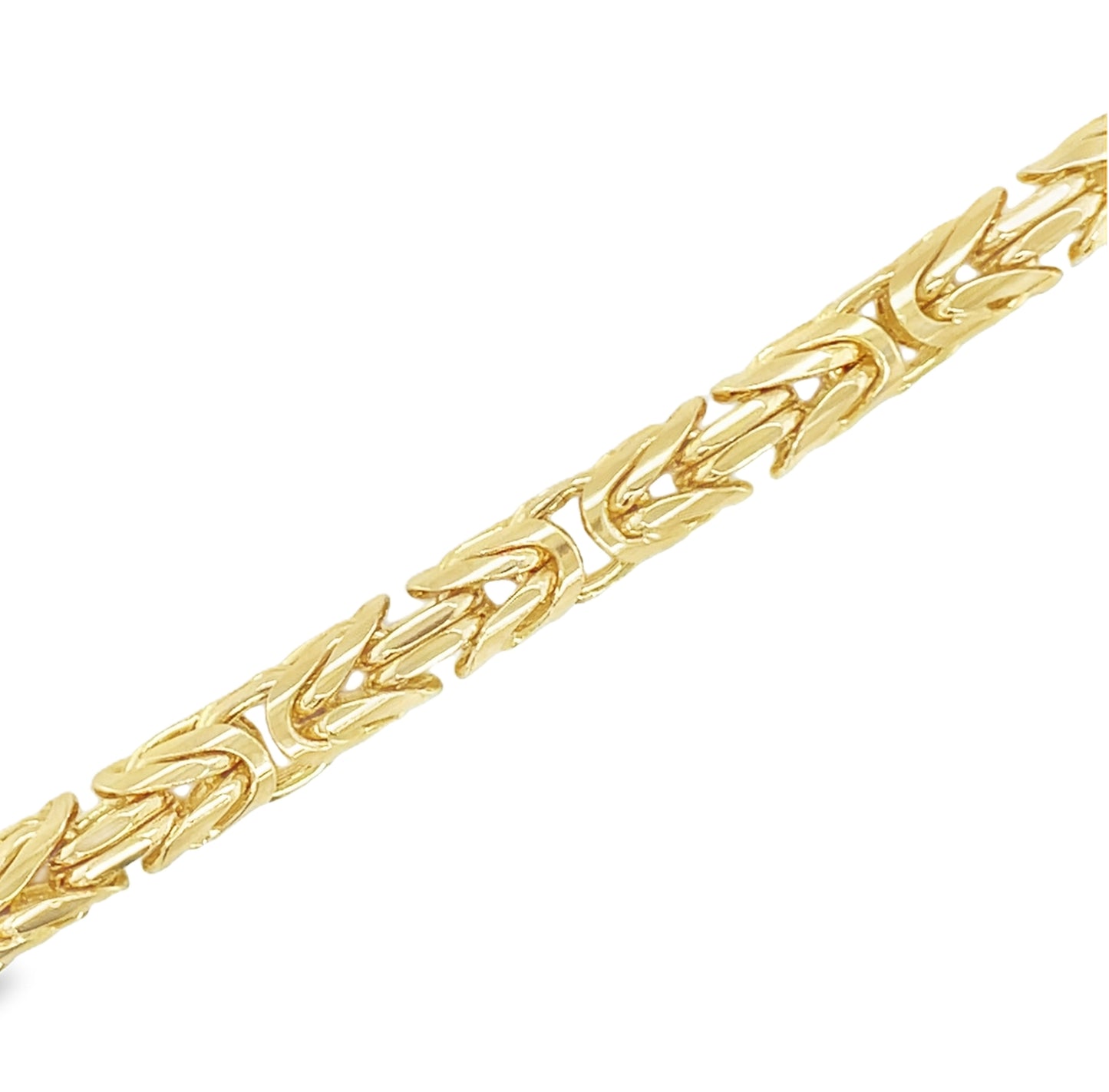 Jai's 14K Yellow Gold Byzantine Chain Bracelet - 8.5"