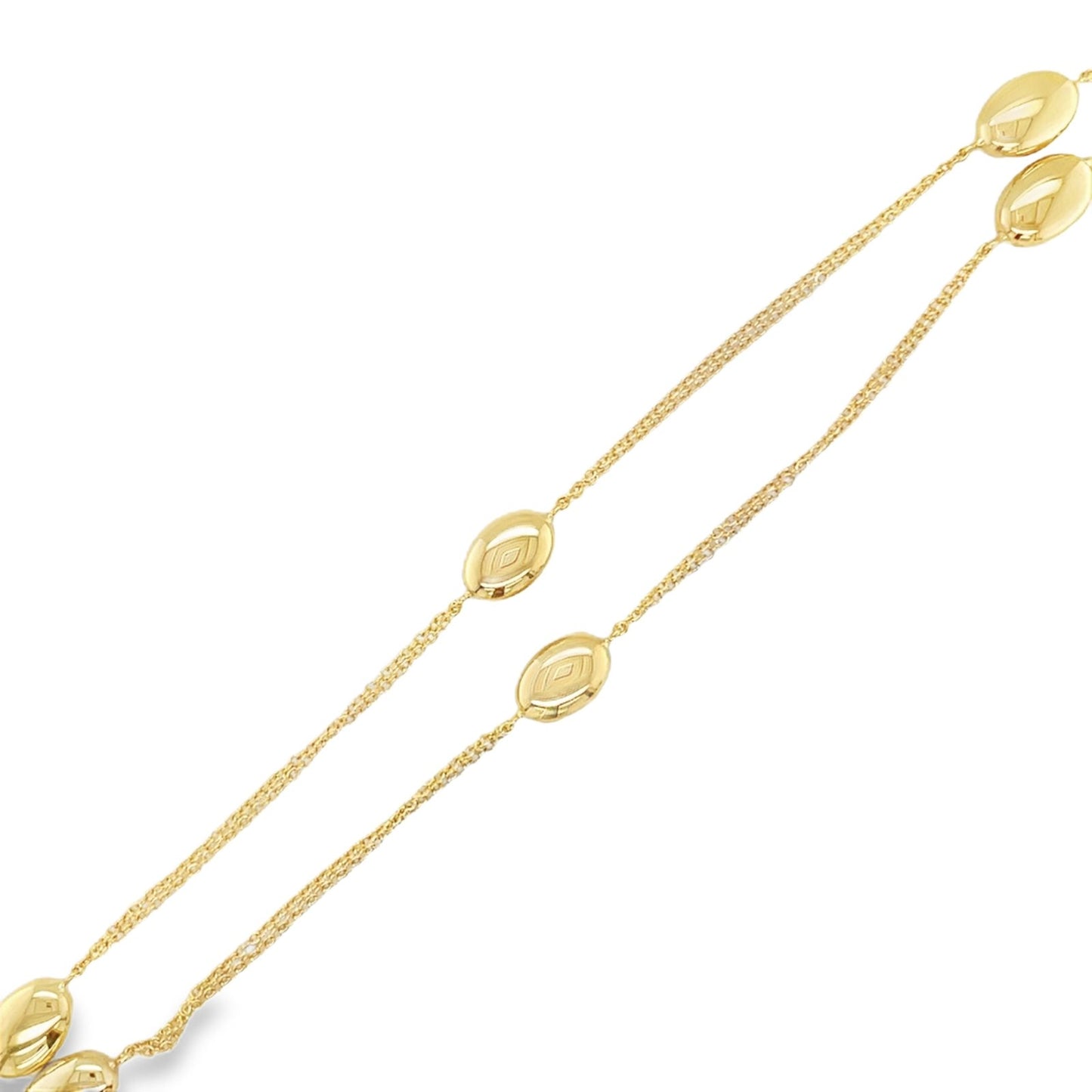 Jai's 18K Yellow Gold Beaded Necklace