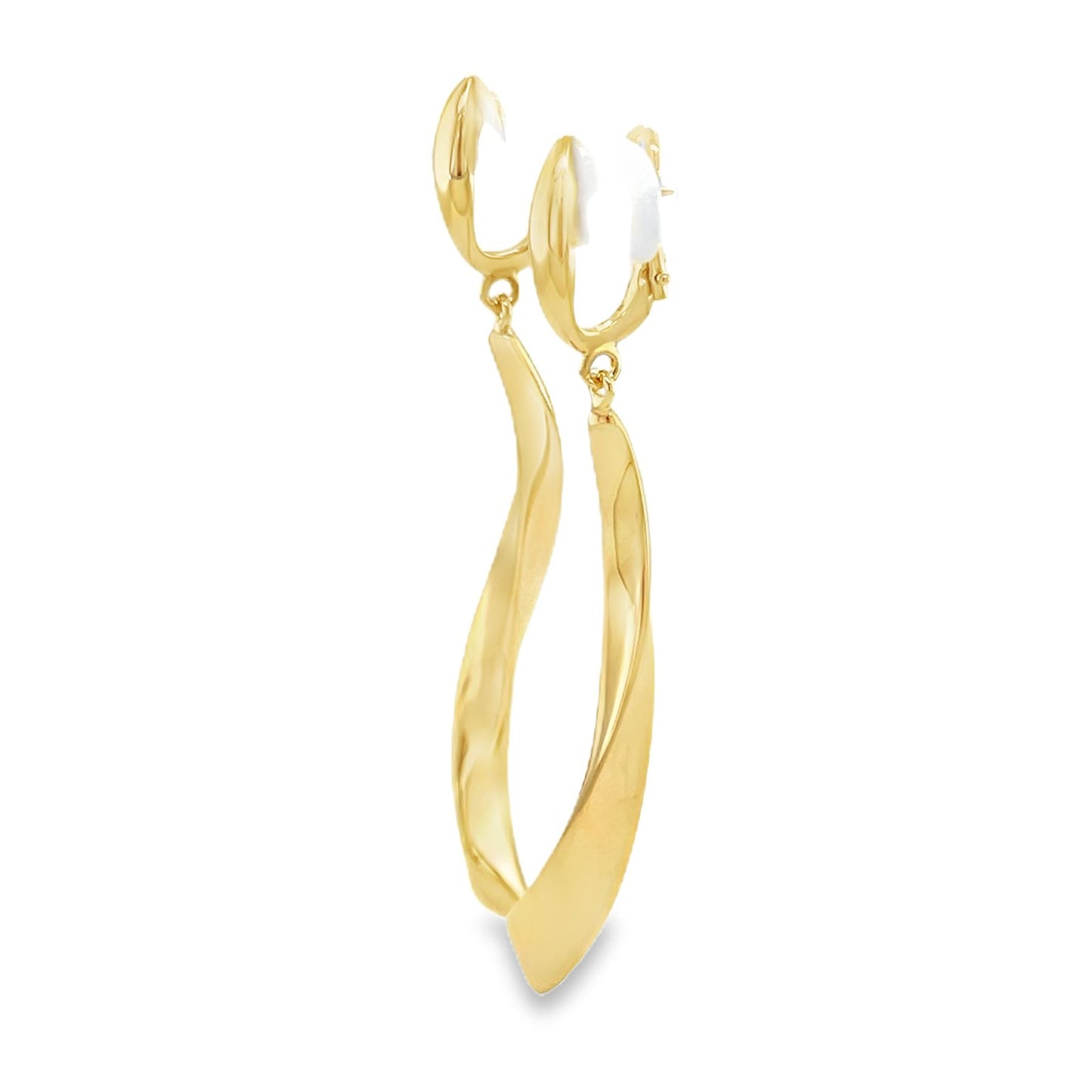 Jai's 18K Yellow Gold Dangling Drop Earrings