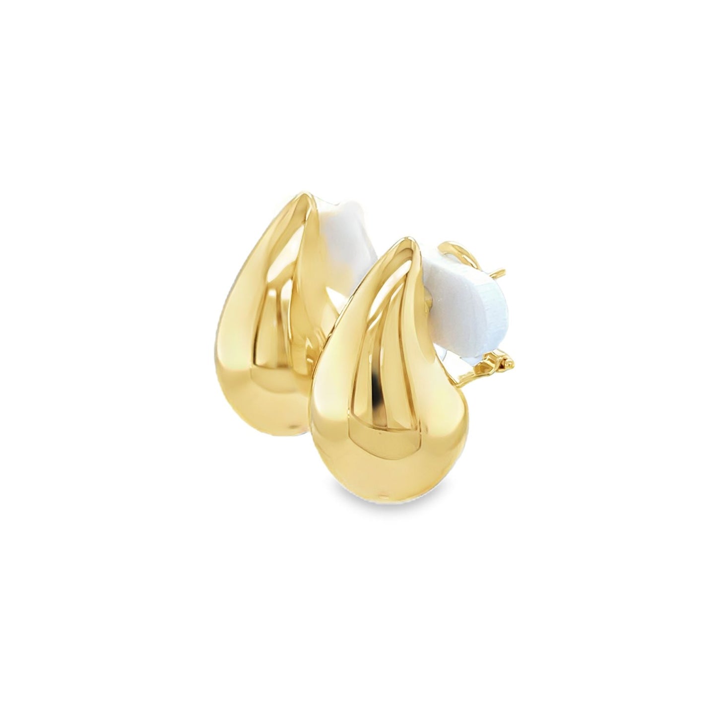 Jai's 18K Yellow Gold Medium Teardrop Studs