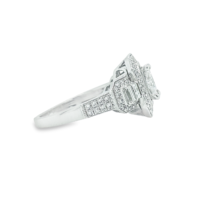 Jai's 14K White Gold Diamond Engagement Ring