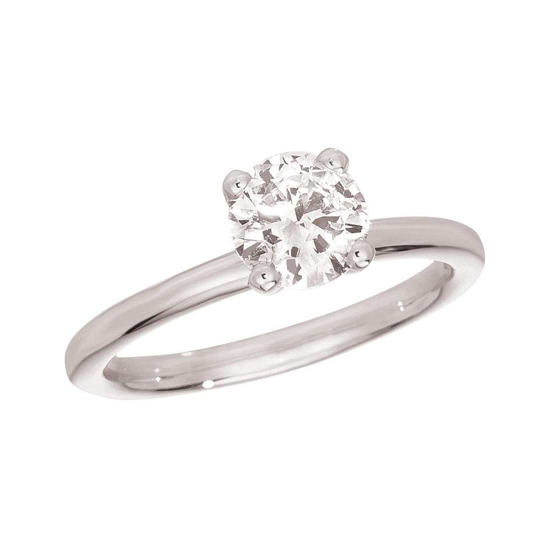 Morris & David’s 14K White Gold Diamond Engagement Ring