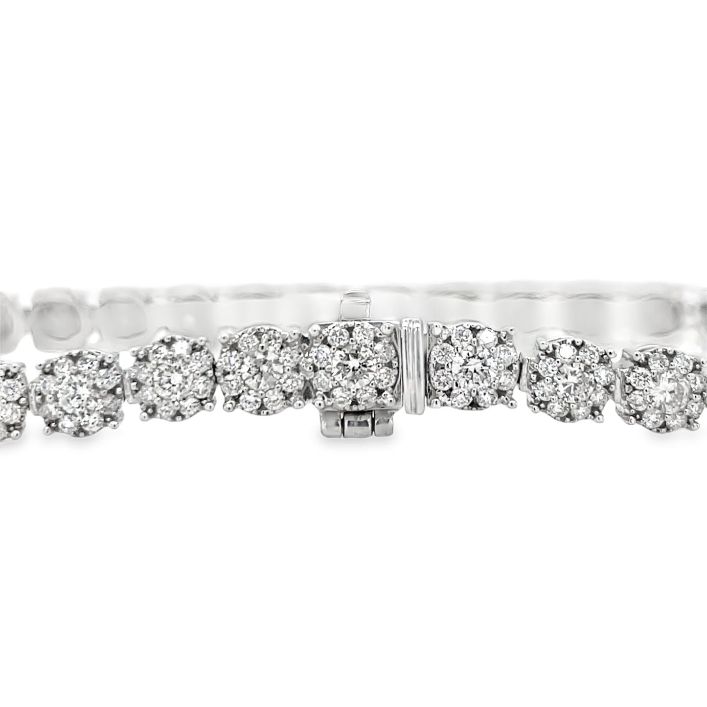 Jai's 14K White Gold Diamond Tennis Bracelet
