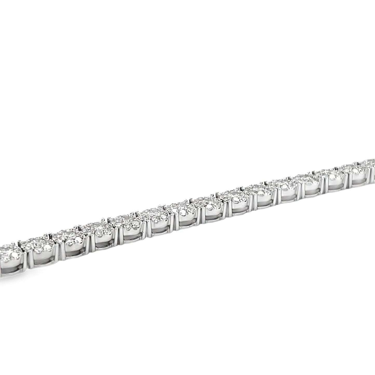 Jai's 14K White Gold Diamond Tennis Bracelet