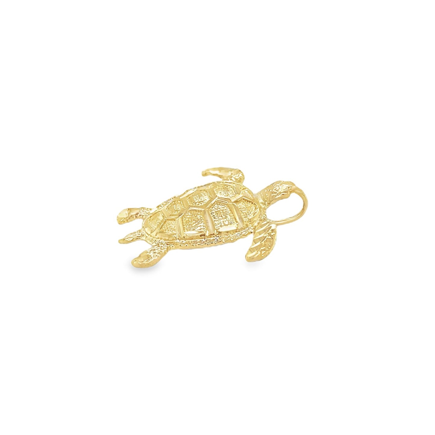 Jai's 14K Yellow Gold Turtle Pendant