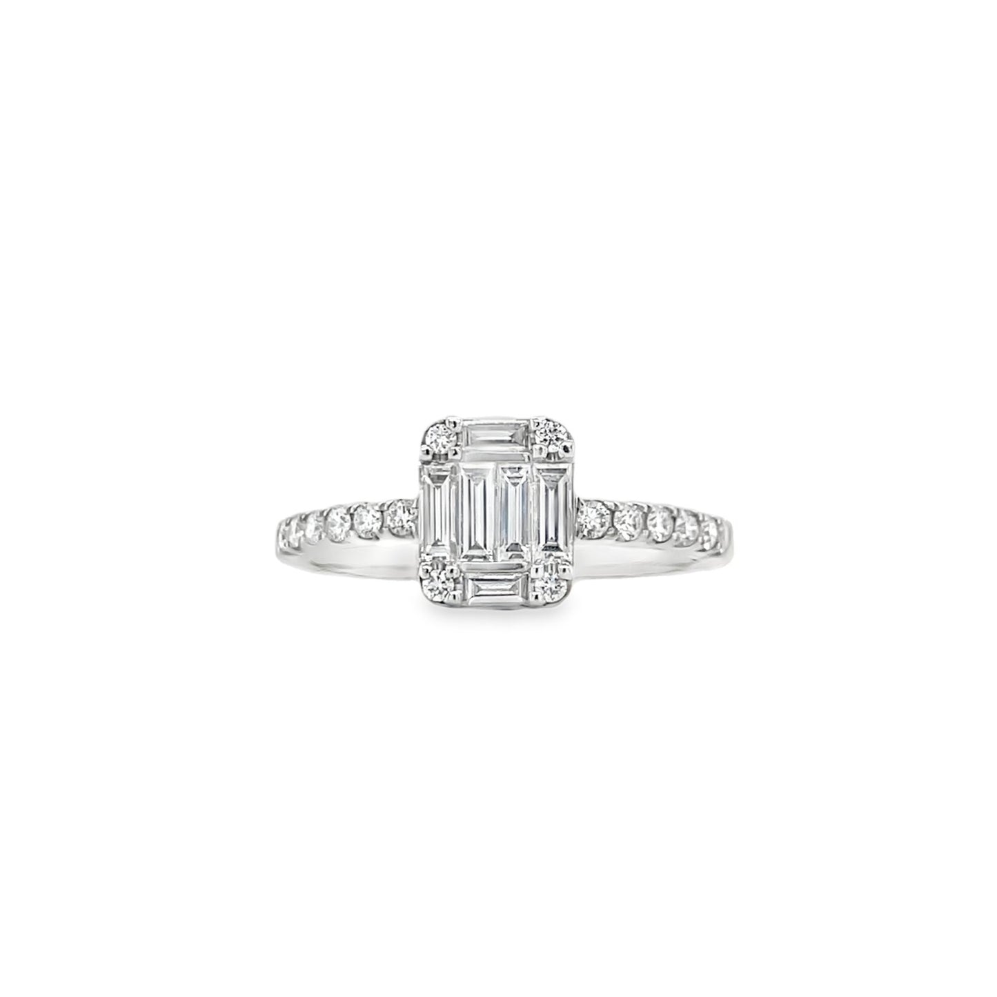 Jai's 14K White Gold Diamond Engagement Ring