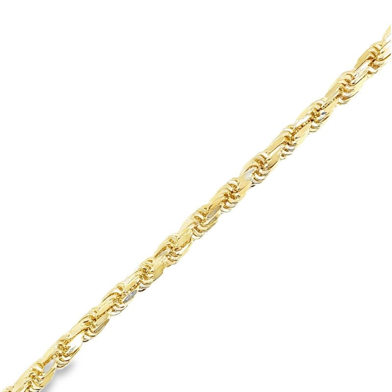 Jai's 14K Yellow Gold Rope Chain Bracelet