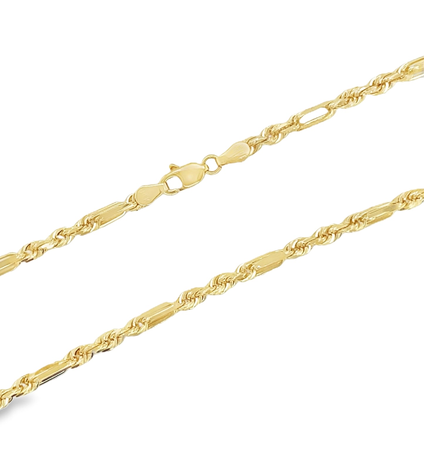 Jai's 14K Yellow Gold Figarope Chain