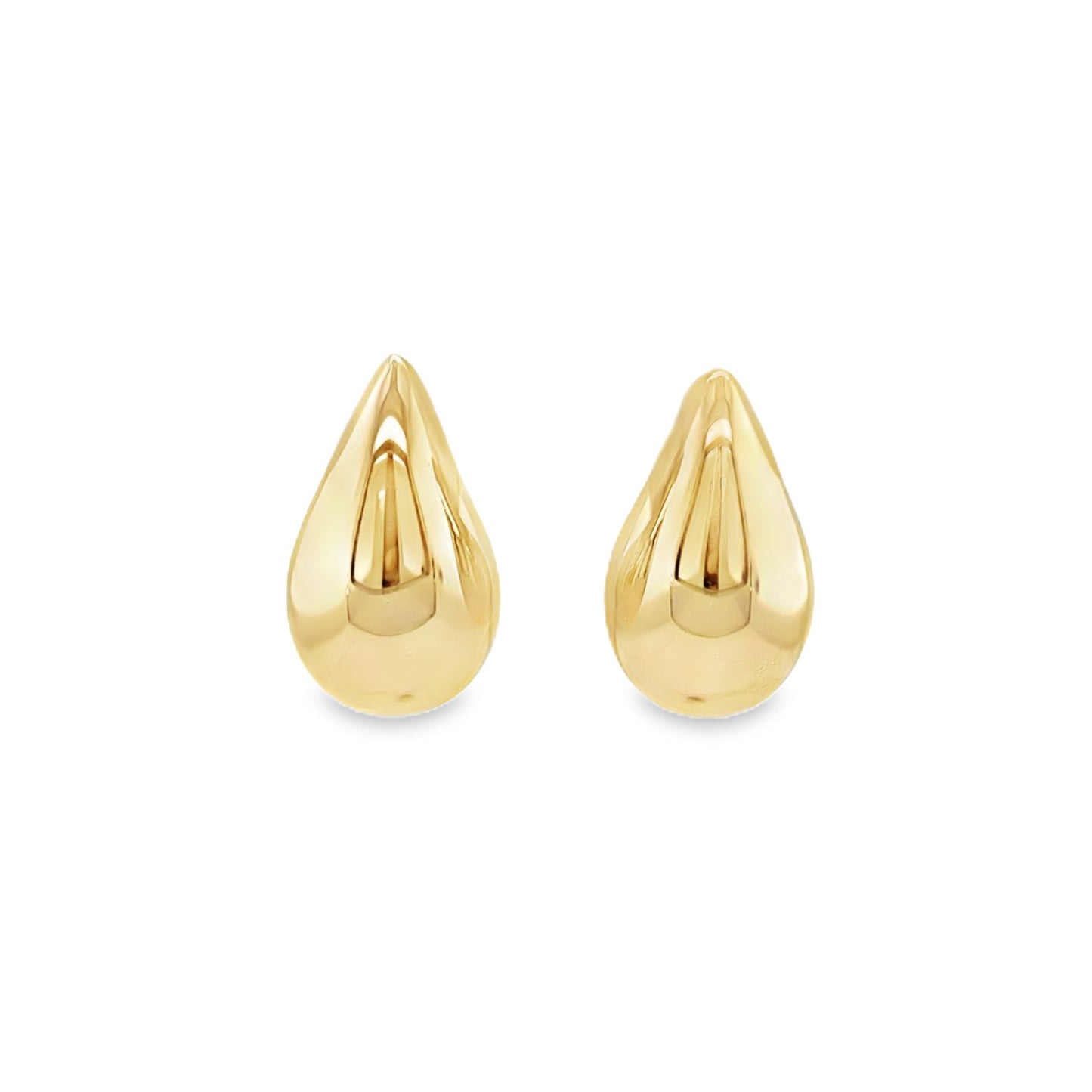 Jai's 14K Yellow Gold Teardrop Studs