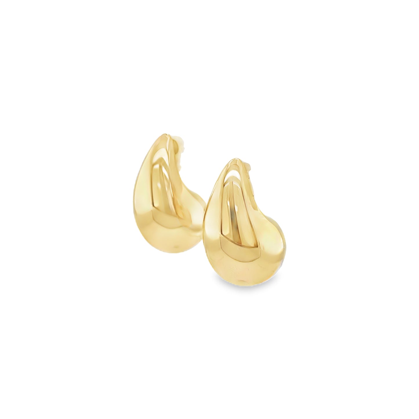 Jai's 14K Yellow Gold Teardrop Studs