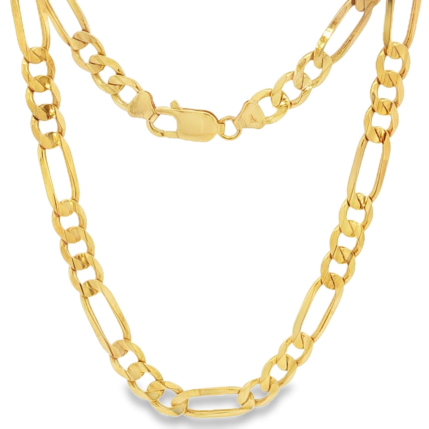Jai's 14K Yellow Gold Thick Figaro Chain - 20"