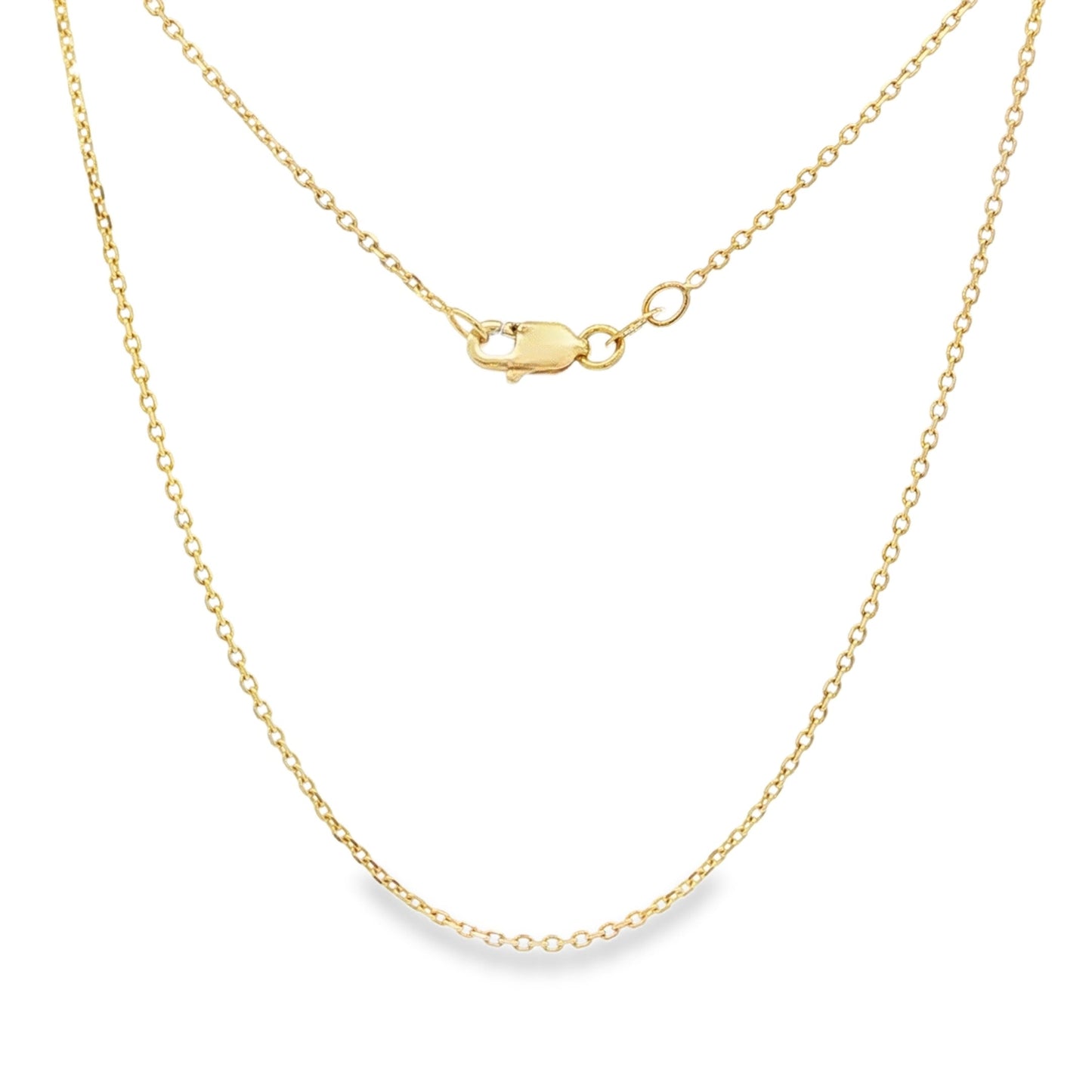 Jai's 14K Yellow Gold Fine Rolo Chain - 18"