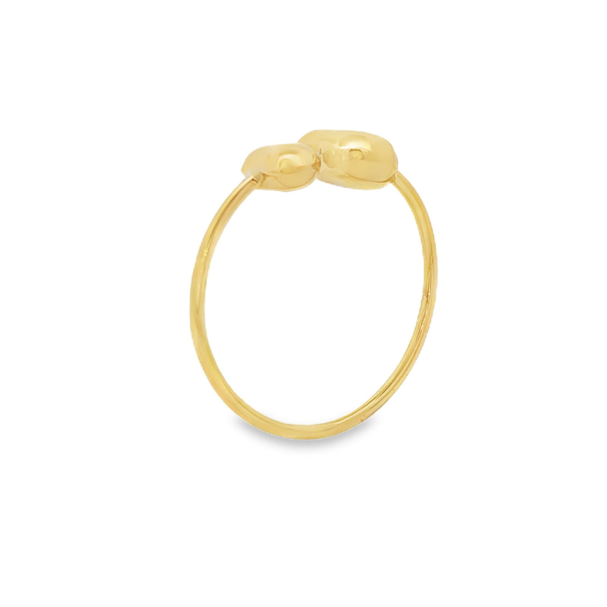 Jai's 18K Yellow Gold Polished Heart Ring
