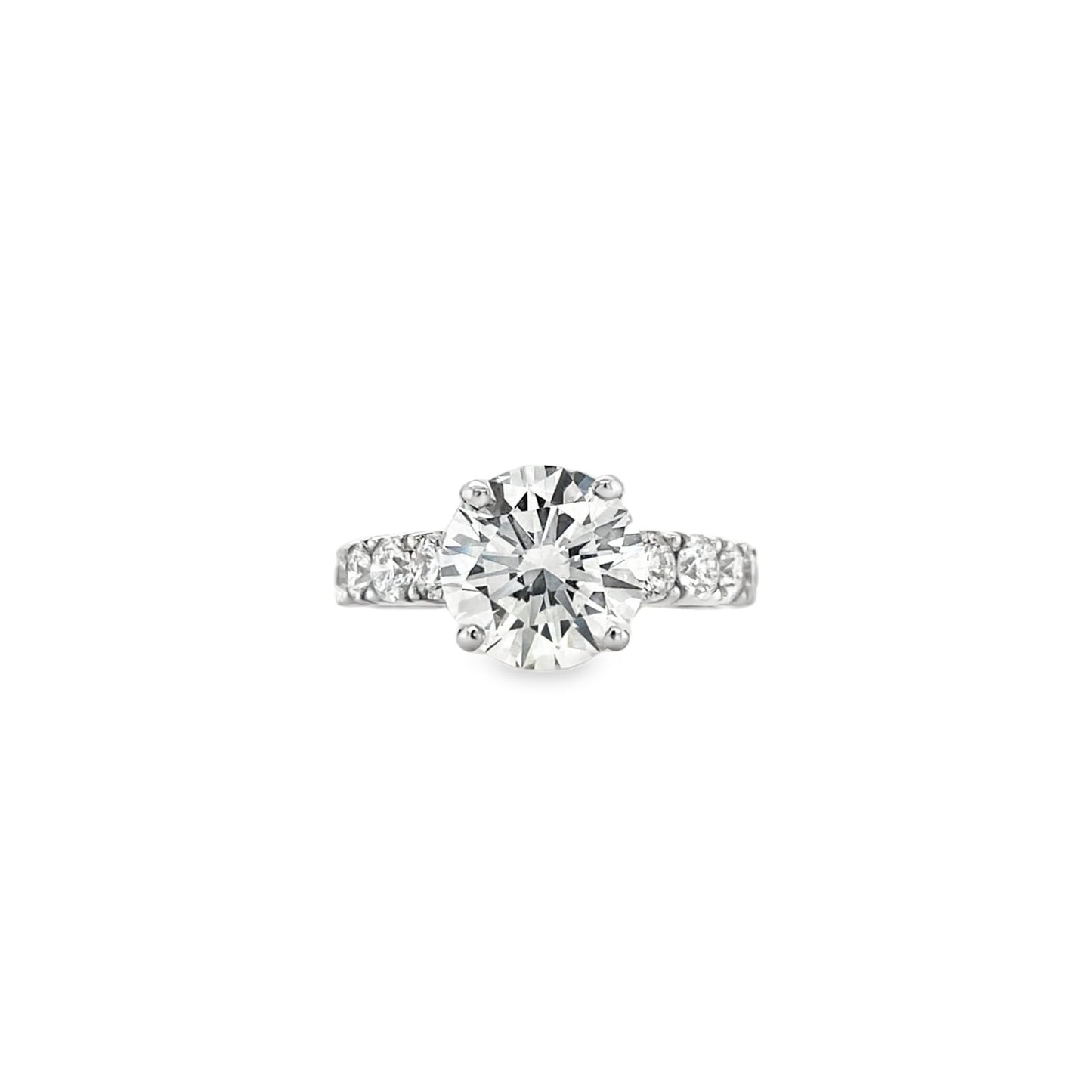 Jai's 18K White Gold Diamond Engagement Ring