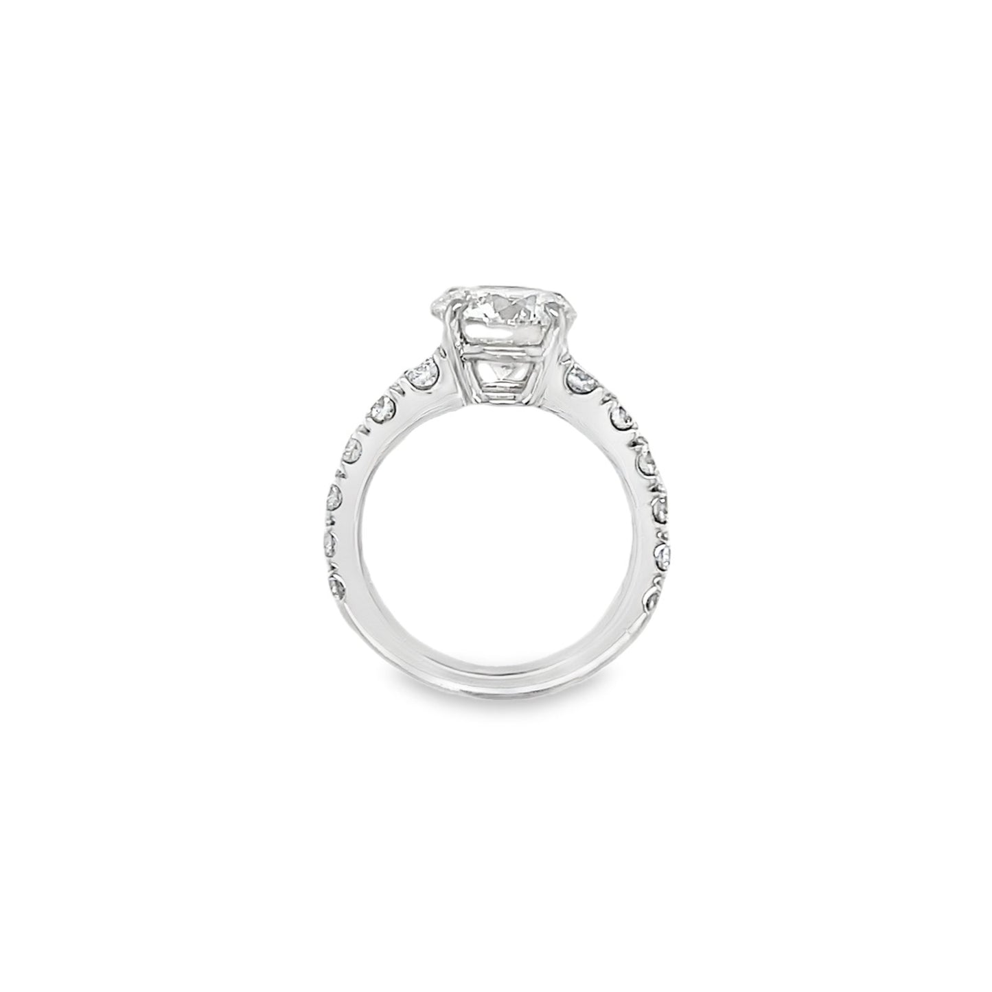 Jai's 18K White Gold Diamond Engagement Ring
