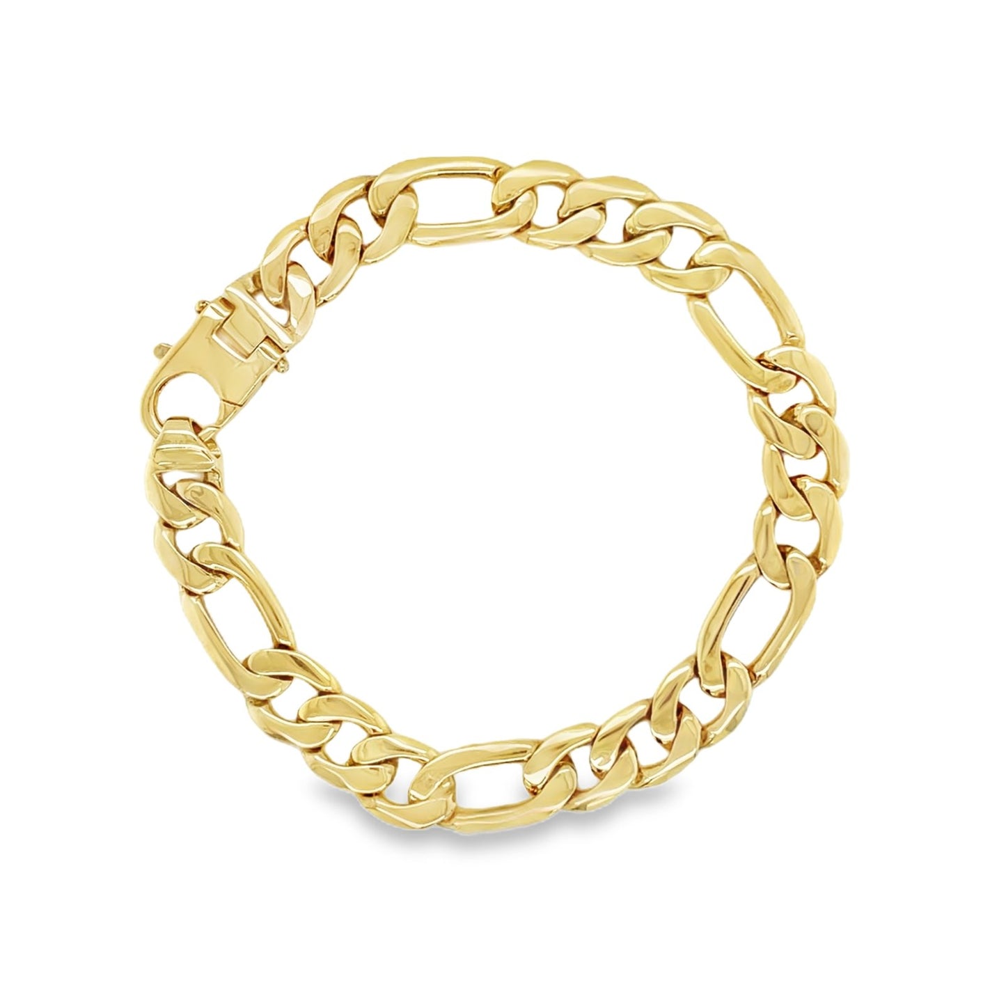 Jai's 14K Yellow Gold Figaro Chain Bracelet