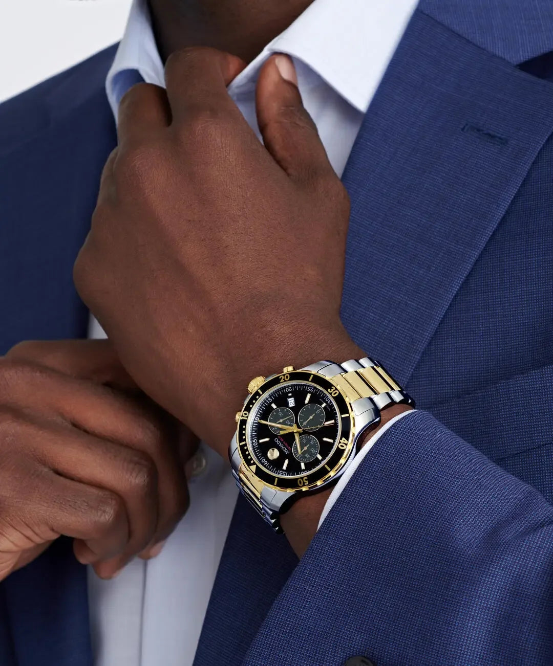 Movado's Series 800 with Black Chronograph Dial