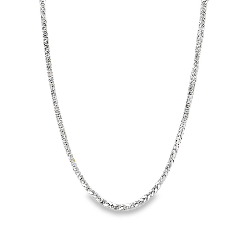 Jai's 14K White Gold Wheat Chain