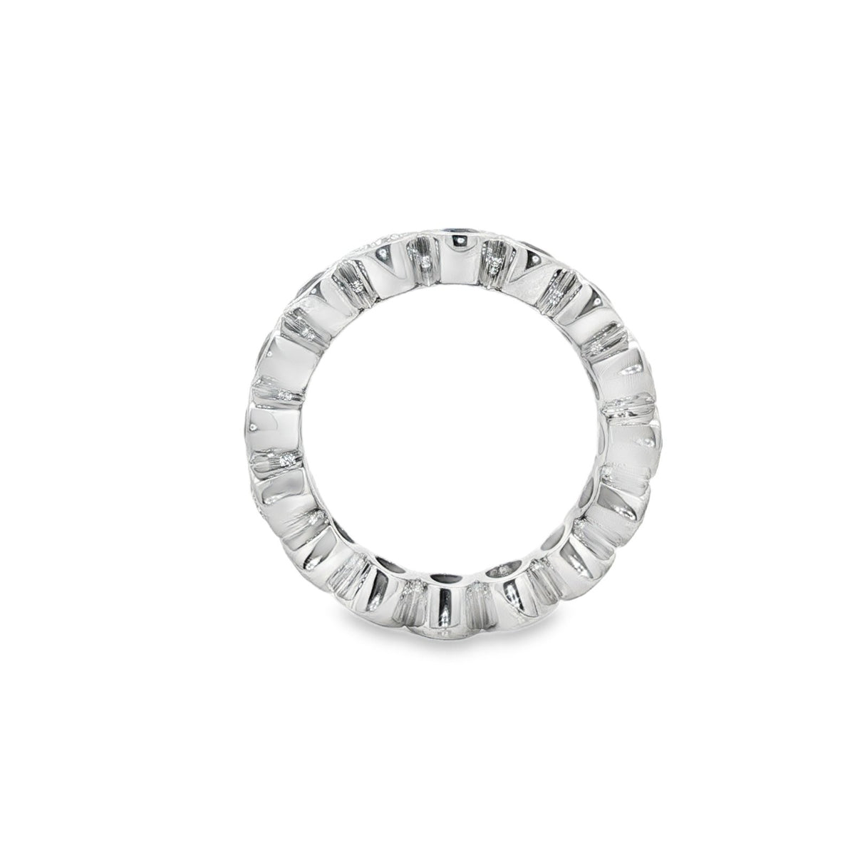Jai's 14K White Gold Oval-cut Sapphire & Diamond Ring